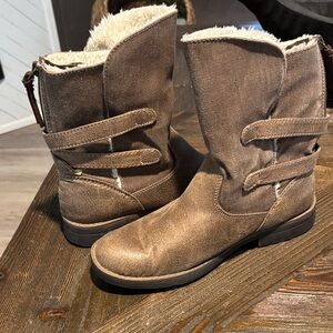 Mad Love Brown Ankle Boots